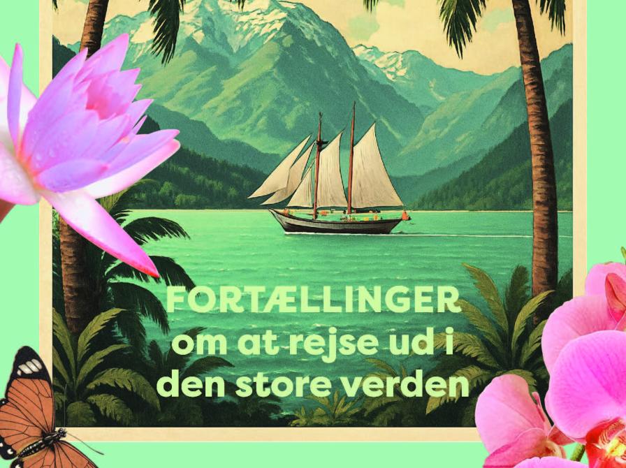 Palmer og en sejlbåd