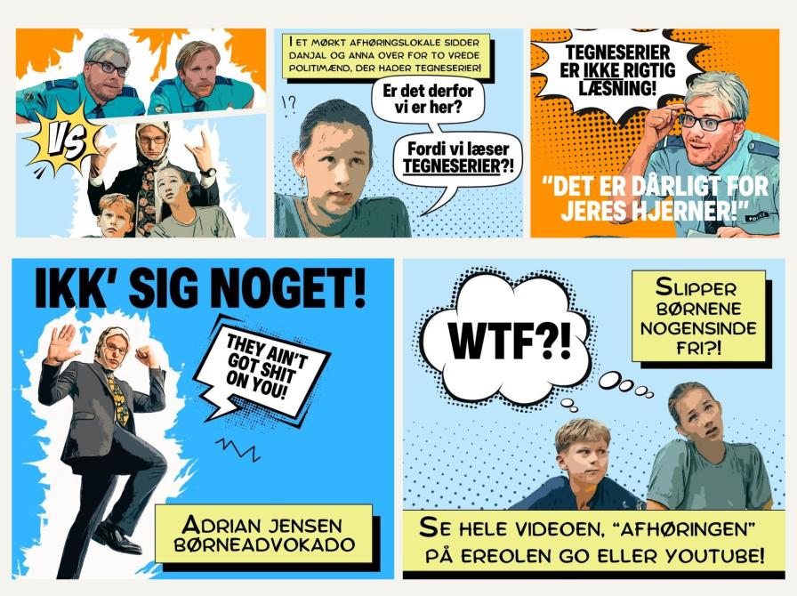 HERO tegneseriekampagne